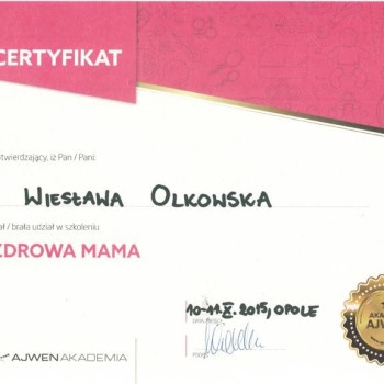 Iwona Wierzbicka szkolenie dieta kobiet ciaza
